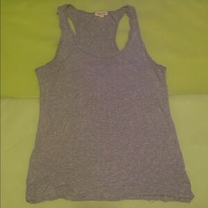 Silence + Noise Heather Gray Tank Top